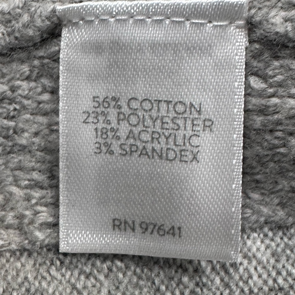 NWOT JJill PureJill long Cardigan. Purple and Gray. Size M - Picture 5 of 6